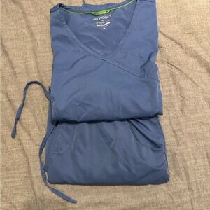 Healing Hands Seil Blue Scrub Set